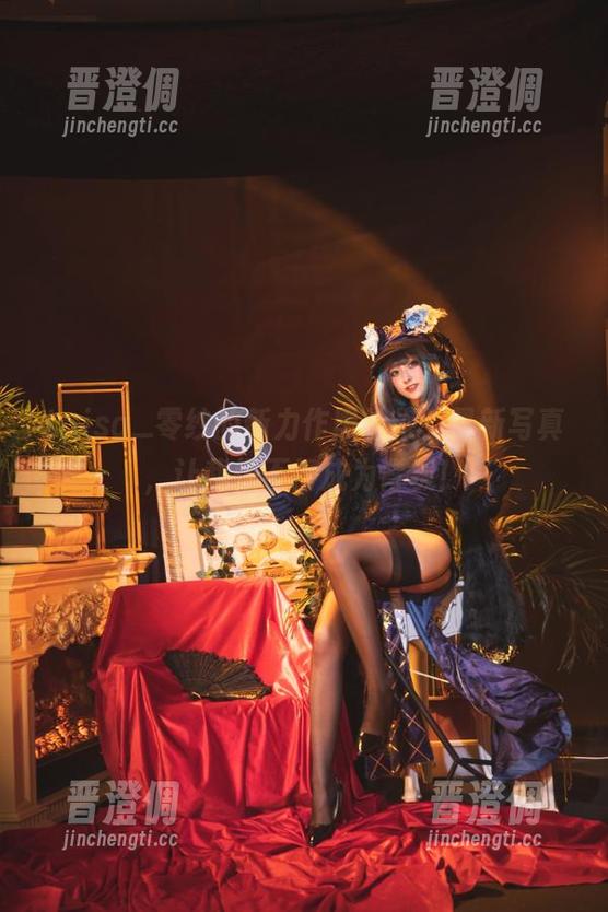 Luisa_零纱的新力作黑枪呆，最新写真，让我恨不得成为背板！