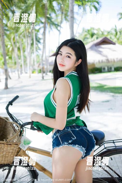 MiStar魅妍社 - 以一种意想不到的姿势，王婉悠Queen把天台图库玩得风生水起！