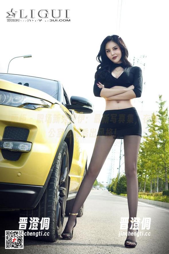丽柜-伊伊 丽柜 - 职场新秀伊伊:最新写真集,在办公室也能秀出风格!