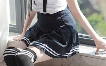 模范学院 – 柳侑绮Sevenbaby套装在线，原图居然让我思绪飞扬！