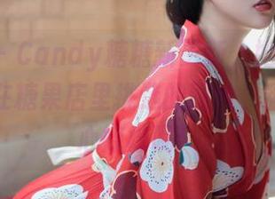 秀人网 – Candy糖糖新更新，她的JK穿搭像是在糖果店里挑选的图片，甜得让人心痒痒呢！