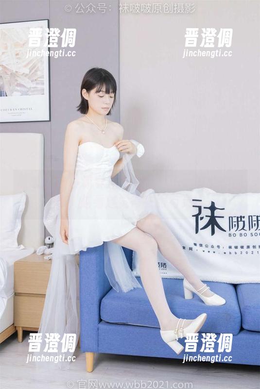 袜啵啵 - 小沫穿连衣裙的日子：高清作品集，越看越觉得衣服有灵魂