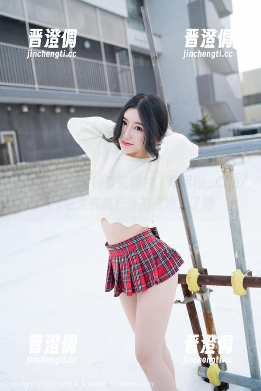 魅妍社-绯月樱_Cherry 魅妍社 - 一分钟看完照片,绯月樱_Cherry也太会挑户外拍摄地点了吧